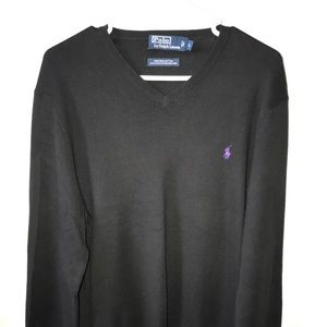 Classic Polo black sweater